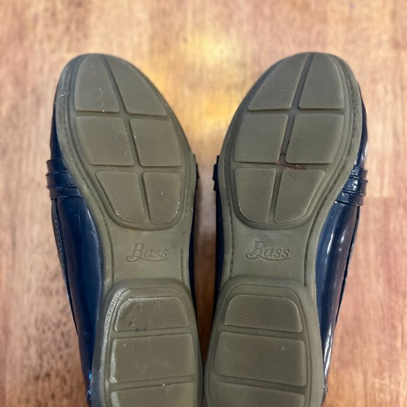 Bass blue patent leather loafers size 8.5 - Picture 6 of 6